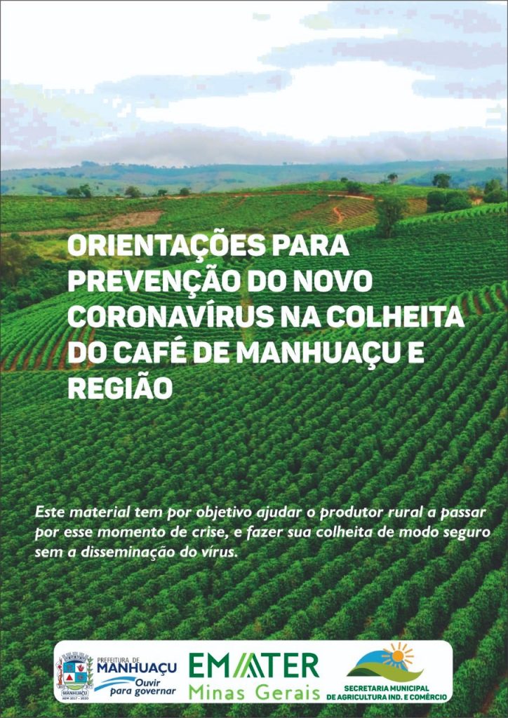 capa cartilha cafeicultores prevenção COVID-19