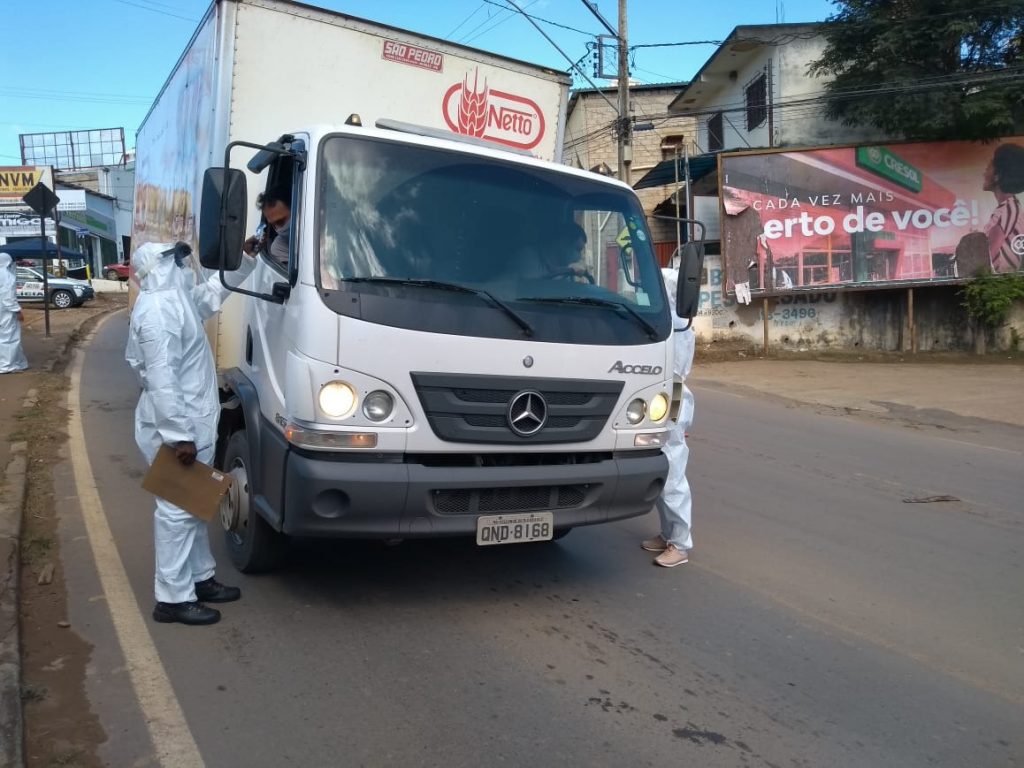 Barreira Sanitária Manhuaçu 