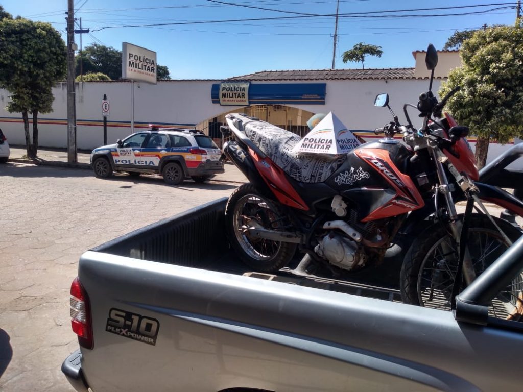 moto furtada recuperada Ipanema