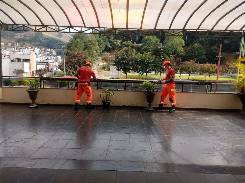 Bombeiros desinfecção 11BPM