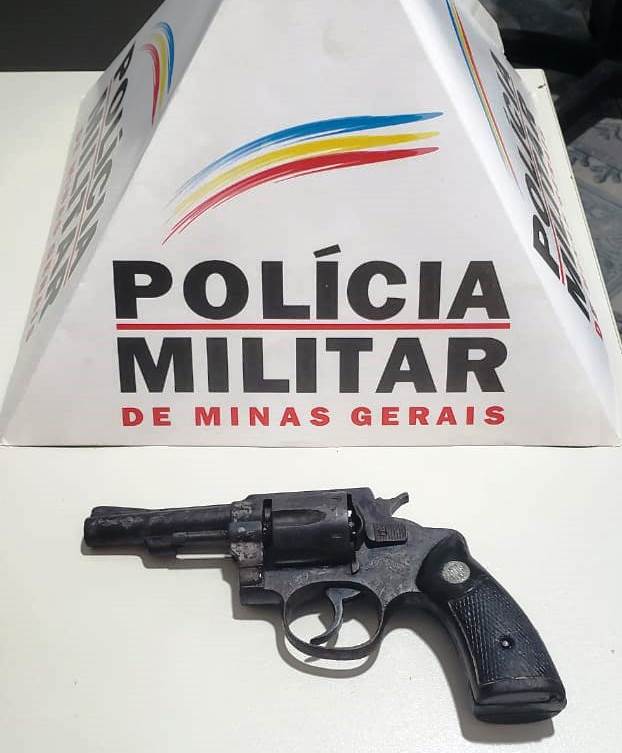 apreensão arma Santa Margarida PM