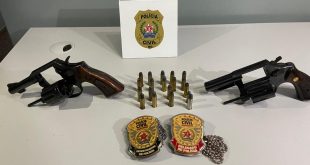 apreensão armas