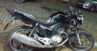 moto furtada encontrada PM