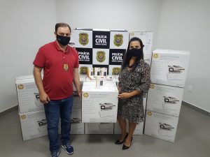 Polícia Civil equipamento informatica