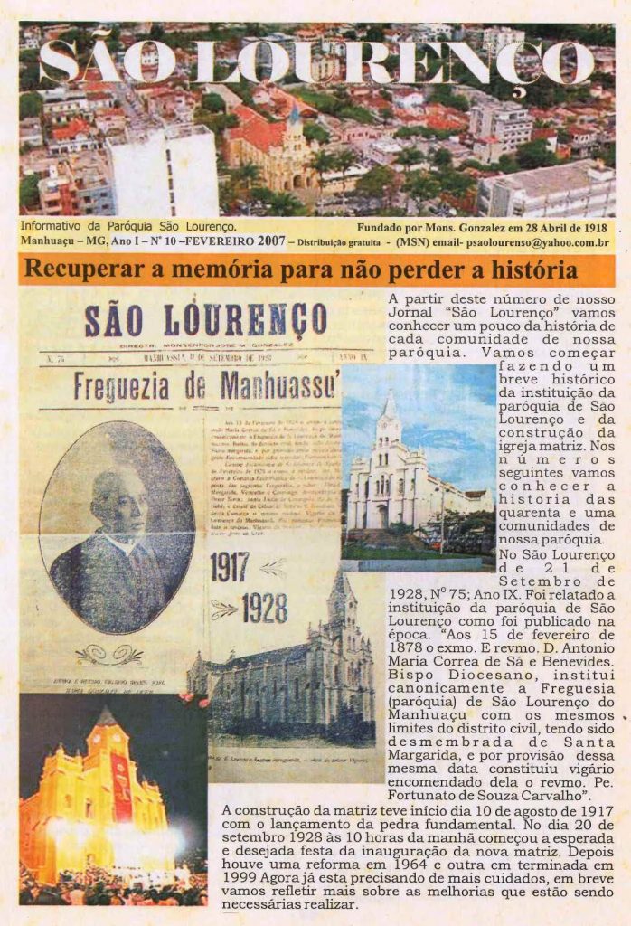 História de Manhuaçu