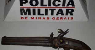 apreensão arma PM