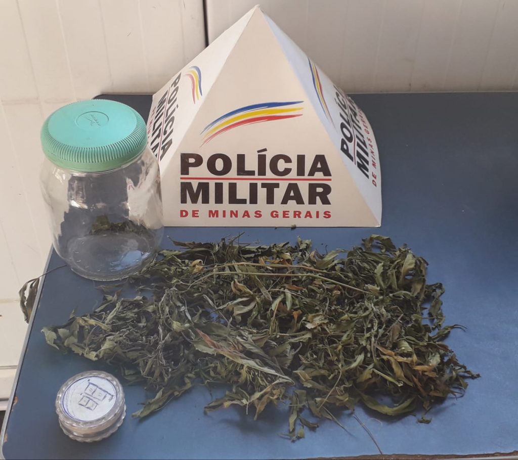 apreensão drogas PM