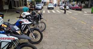 PM motos barulhentas ruas