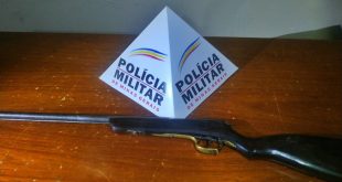 Apreensão arma PM