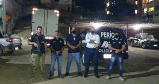 Policia Civil recupera caminhao furtado MG ES