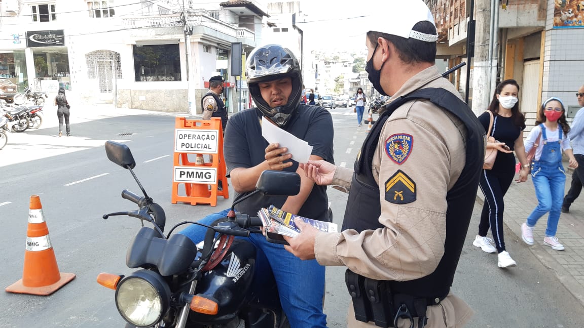 Maio amarelo campanha transito Manhuaçu