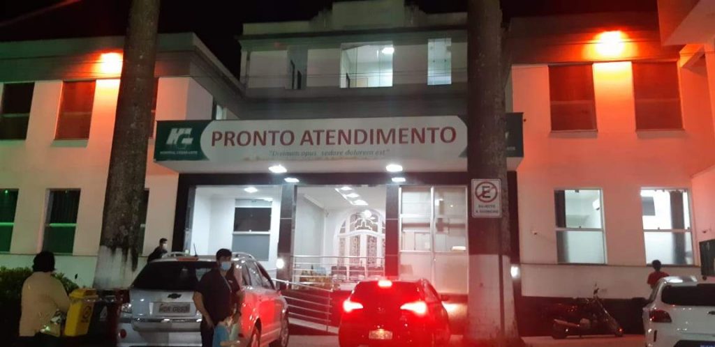 Hospital Cesar Leite junho laranja