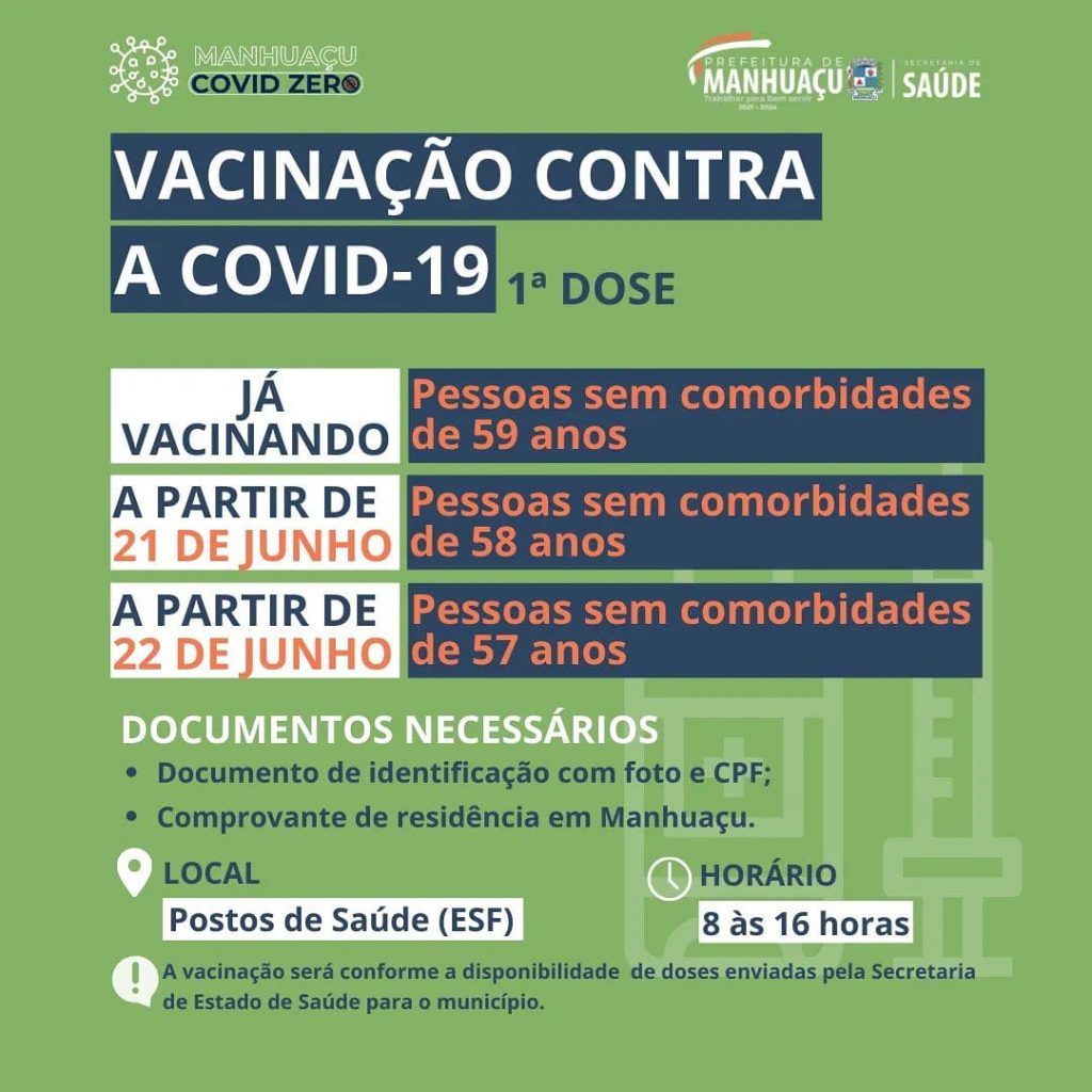 vacinacao COVID-19 pessoas 58 anos