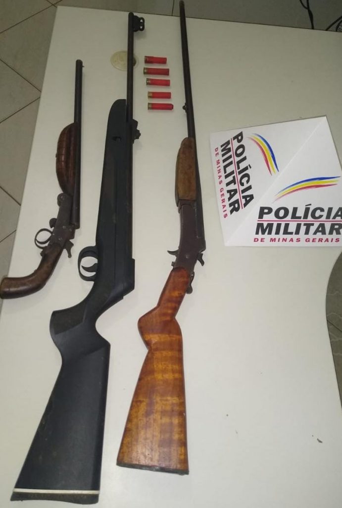 armas apreendidas PM