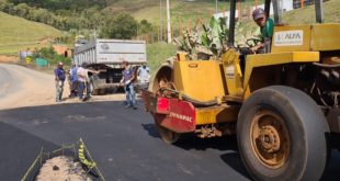 Manhumirim obras contorno rodoviario